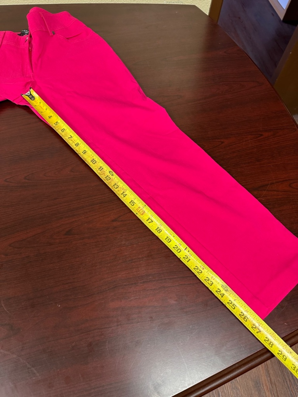 $10, 89th & Madison Hot Pink Jeans - Picture 5 of 8